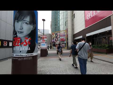 【4K街ぶら】秋葉原を散策 東京都台東区/Walk in Akihabara, Tokyo